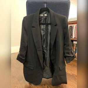 Zara oversized Black Blazer